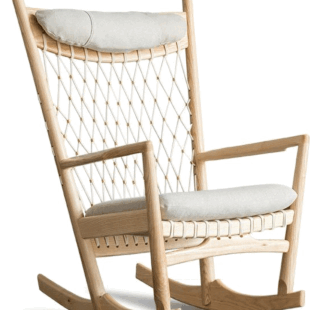 LAZHE WOOD CONTEMPORARY ROCKING CHAIR