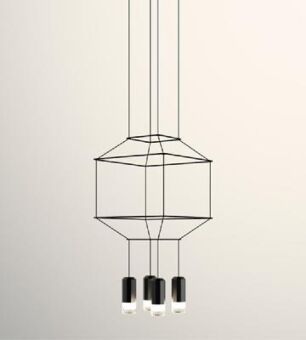 LUMIDECO PAIGE 4X3W SUSPENDED LAMP