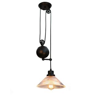 LUMILUCE AMERICANO HOMER E27x1 GRAPHITE BLACK SUSPENDED LAMP