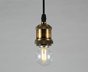 LUMILUCE VINTAGE MARVOL E27x1 BRONZE SUSPENDED LAMP