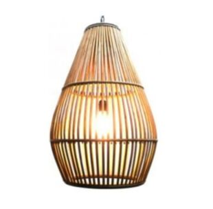 LUMILUCE VINTAGE STICKS E27x1 BLACK+WOODEN SUSPENDED LAMP