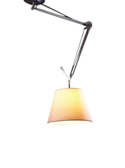 LUMILUCE CONTEMPORARY LUCASTA E27x1 SILVER+WHITE SUSPENDED LAMP