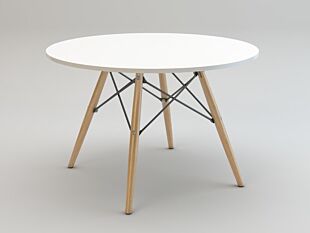 ACCENT ROUND WOOD COFFEE TABLE