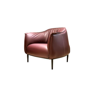 BOLD MODERN LUXURY  OCCASIONAL COFFEE BLEND  LEATHER CHAIR
