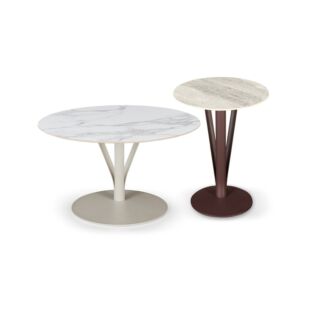 ANGELICA TWIN TORRE NESTING COFFEE TABLES