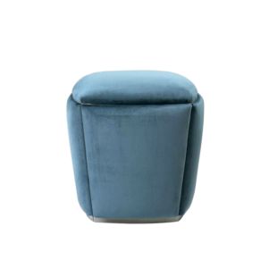 CLEMENTINE BLUE ICE OTTOMAN & BENCHES