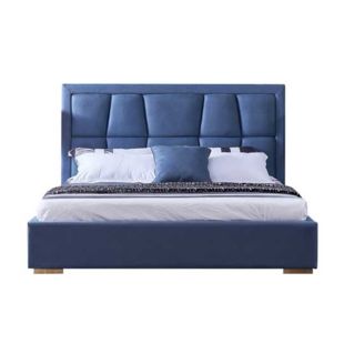 BLUE HYDRANGEA PEACOCK BED