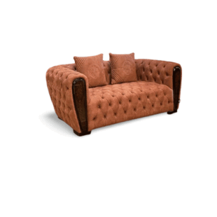 EOPAL TWO SEATER LEATHER SOFA