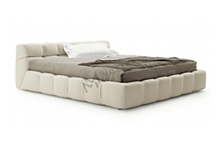 VEROCASA IMPORTED LARCH + TECHNICAL CLOTH BED BED FURNITURE