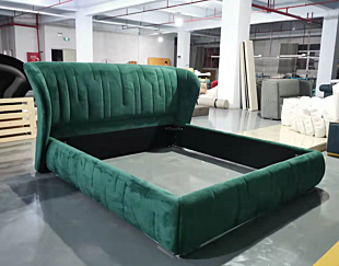 VEROCASA IMPORTED LARCH INNER FRAME + TECHNICAL CLOTH + FABRIC BED BED FURNITURE